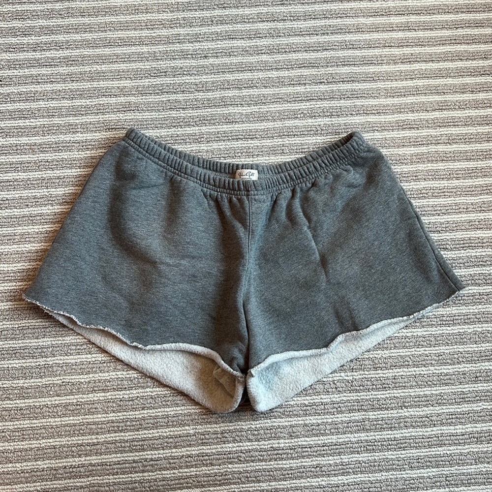 Grey sweat shorts